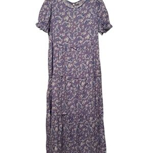 Floral Purple Dress 👗 NWT Size Small